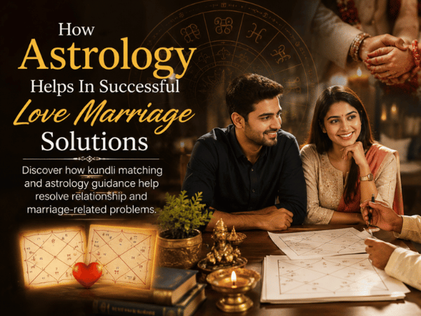 How Astrology Helps In Successful Love Marriage Solutions